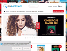 Tablet Screenshot of mypartitions.com